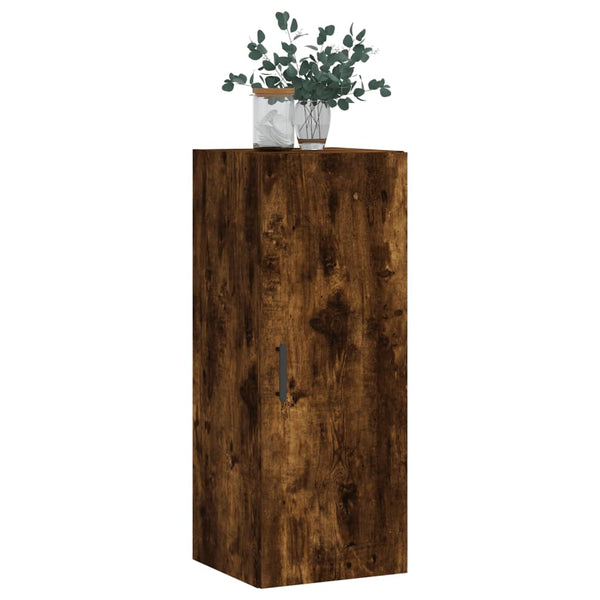 Räuchereiche Hängeschrank Zahei 34,5x34x90cm