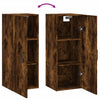 Räuchereiche Hängeschrank Zahei 34,5x34x90cm