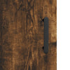 Räuchereiche Hängeschrank Zahei 34,5x34x90cm