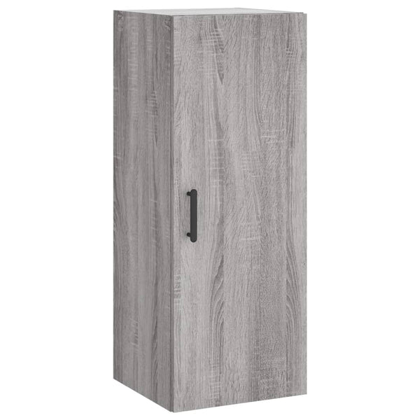 Grauer Wandschrank Zahei 34,5x34x90cm (Sonoma)