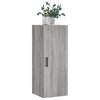 Grauer Wandschrank Zahei 34,5x34x90cm (Sonoma)