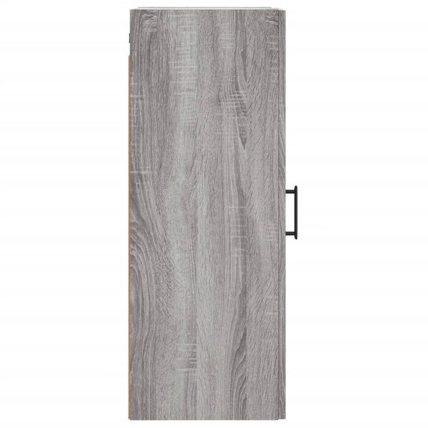 Grauer Wandschrank Zahei 34,5x34x90cm (Sonoma)