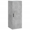 Betongrauer wandmontierter Schrank Amiya 34,5x34x90cm