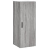 Grauer wandmontierter Schrank Amiya 34,5x34x90cm (Sonoma)