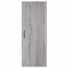 Grauer wandmontierter Schrank Amiya 34,5x34x90cm (Sonoma)