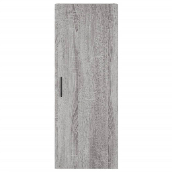 Grauer wandmontierter Schrank Amiya 34,5x34x90cm (Sonoma)