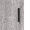 Grauer wandmontierter Schrank Amiya 34,5x34x90cm (Sonoma)