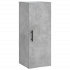 Betongrauer wandmontierter Schrank Jocelynn 34,5x34x90cm
