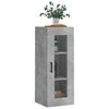 Wandhängeschrank Limonica 34,5x34x90cm in Betongrau