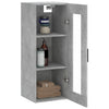 Wandhängeschrank Limonica 34,5x34x90cm in Betongrau