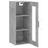 Wandhängeschrank Limonica 34,5x34x90cm in Betongrau