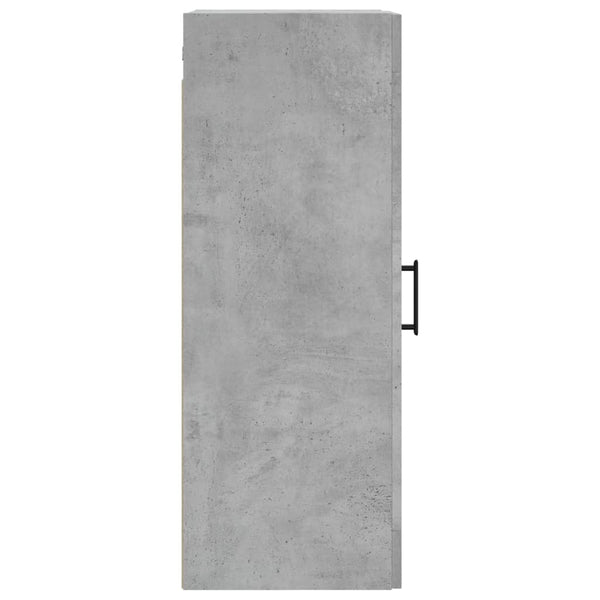 Wandhängeschrank Limonica 34,5x34x90cm in Betongrau
