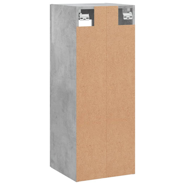 Wandhängeschrank Limonica 34,5x34x90cm in Betongrau