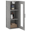 Grauer Wandschrank Limonica 34,5x34x90cm (Sonoma)