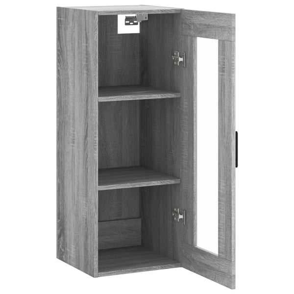 Grauer Wandschrank Limonica 34,5x34x90cm (Sonoma)