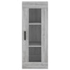 Grauer Wandschrank Limonica 34,5x34x90cm (Sonoma)
