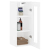 Weißer Wandschrank Golumbina 34,5x34x90cm