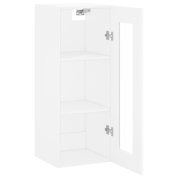 Weißer Wandschrank Golumbina 34,5x34x90cm