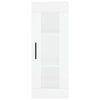 Weißer wandmontierbarer Schrank Gheli 34,5x34x90cm