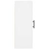 Weißer wandmontierbarer Schrank Gheli 34,5x34x90cm