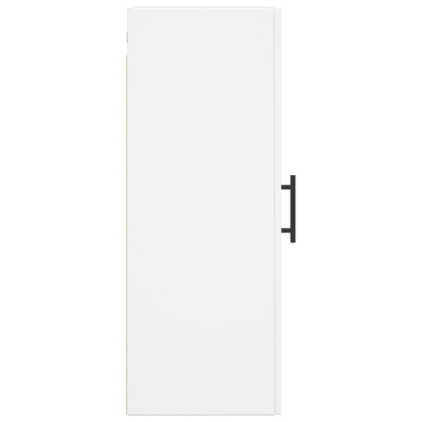 Weißer wandmontierbarer Schrank Gheli 34,5x34x90cm
