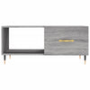 Grauer Soptea Couchtisch 90x50x40cm (Holz)