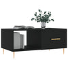 Schwarzer Couchtisch Debretin 90x50x40cm (Holz)