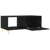 Schwarzer Couchtisch Debretin 90x50x40cm (Holz)