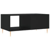 Schwarzer Couchtisch Debretin 90x50x40cm (Holz)