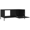 Schwarzer Couchtisch Dorinuta 90x50x40cm (Holz)