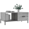 Grauer Couchtisch Dorinuta 90x50x40cm (Holz)