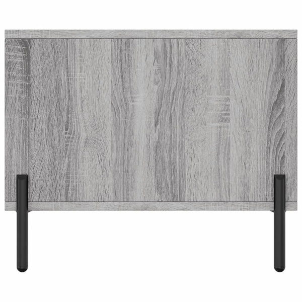 Grauer Couchtisch Dorinuta 90x50x40cm (Holz)