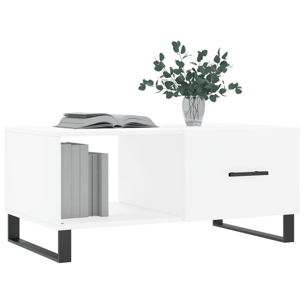 Couchtisch Luz, weiß, 90x50x40cm (Holz)