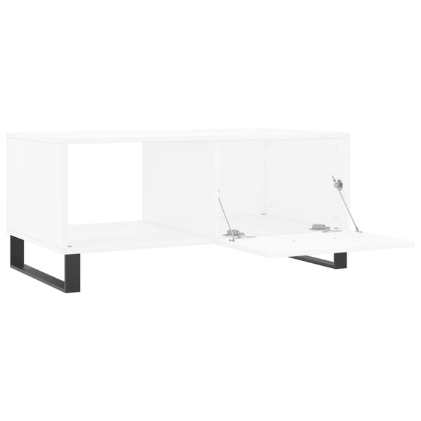 Couchtisch Luz, weiß, 90x50x40cm (Holz)