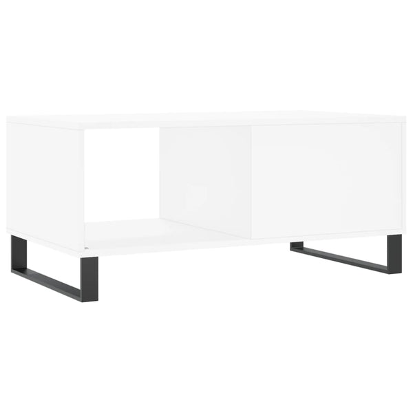 Couchtisch Luz, weiß, 90x50x40cm (Holz)