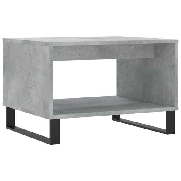 Betongrauer Couchtisch Schreiber 60x50x40cm (Holz)