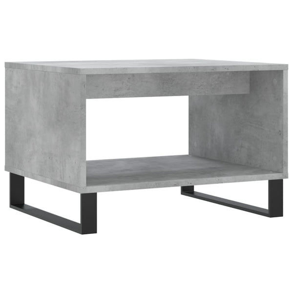 Betongrauer Couchtisch Schreiber 60x50x40cm (Holz)