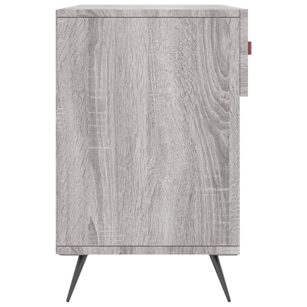 Graue Schuhbank Chelsy 102x35x55cm (Holz)