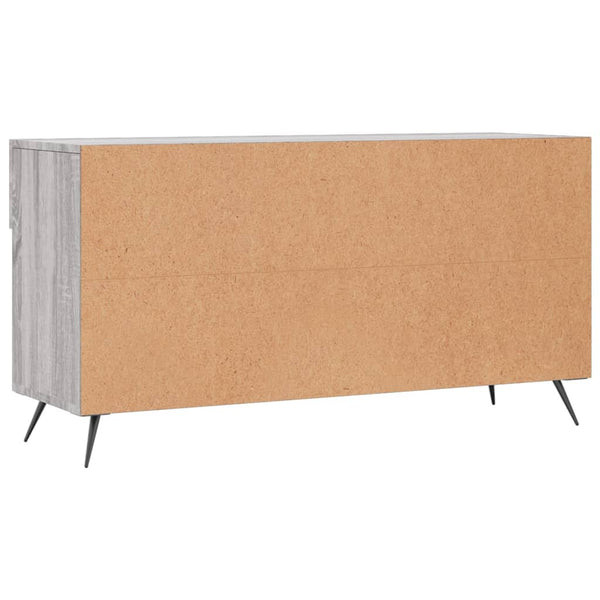 Graue Schuhbank Chelsy 102x35x55cm (Holz)