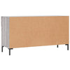 Graue Schuhbank Espinosa 102x35x55cm (Holz)