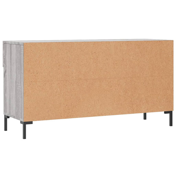 Graue Schuhbank Espinosa 102x35x55cm (Holz)