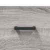 Graue Schuhbank Espinosa 102x35x55cm (Holz)