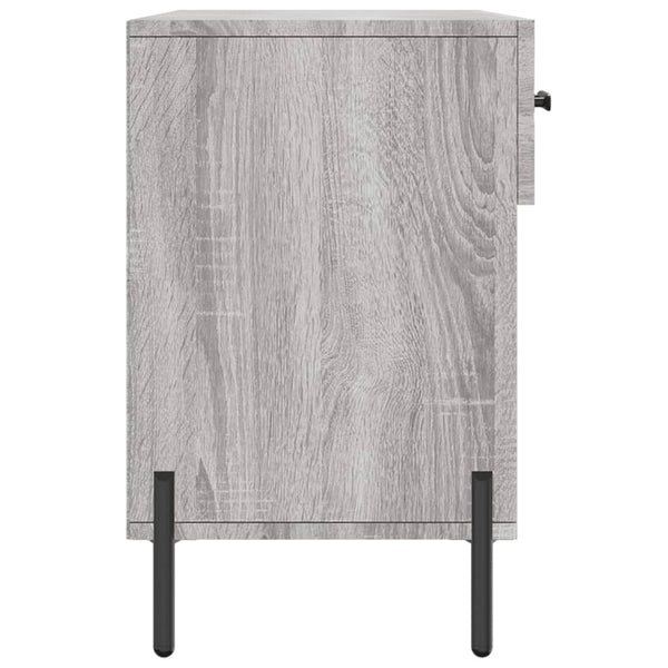 Graue Schuhbank Frasinel 102x35x55cm (Holz)