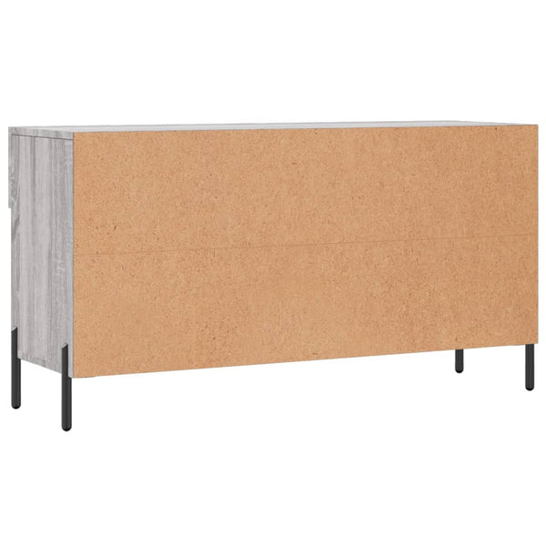 Graue Schuhbank Frasinel 102x35x55cm (Holz)