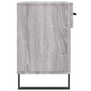 Graue Schuhbank Gehan 102x35x55cm (Holz)
