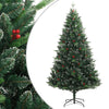Künstlicher Weihnachtsbaum mit Scharnieren und roten Beeren Crisandra 150cm