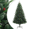 Künstlicher Weihnachtsbaum mit Scharnieren und roten Beeren Crisandra 180cm