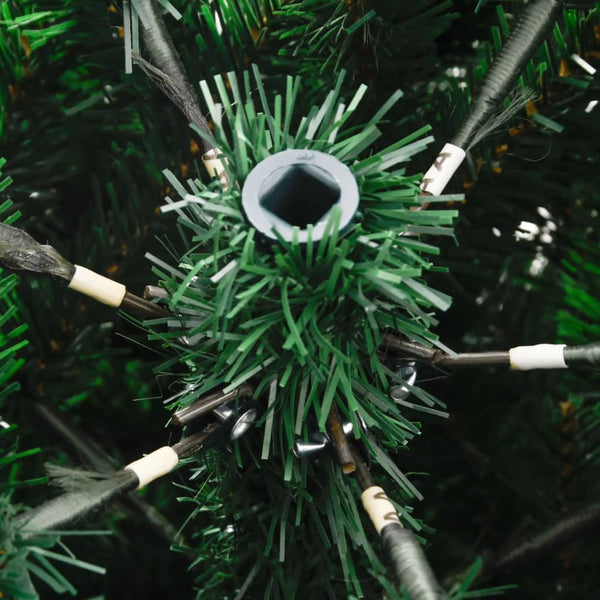 Künstlicher Weihnachtsbaum mit Scharnieren und roten Beeren Crisandra 180cm