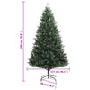 Künstlicher Weihnachtsbaum mit Scharnieren und roten Beeren Crisandra 180cm