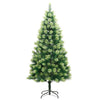 Künstlicher Weihnachtsbaum mit Scharnieren und Ständer Hortenzia 150cm